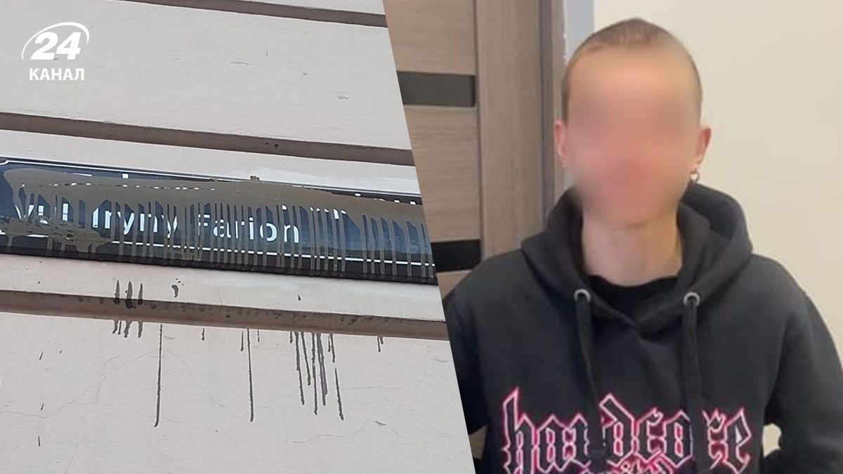 Полиция задержала вандалов на Львовщине Полиция задержала вандалов на Львовщине