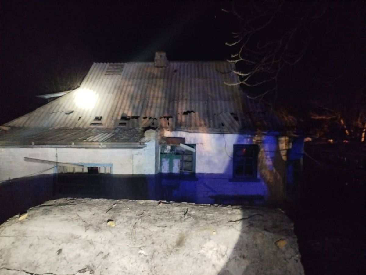 В Кировоградской области дроны повредили дома В Кировоградской области дроны повредили дома