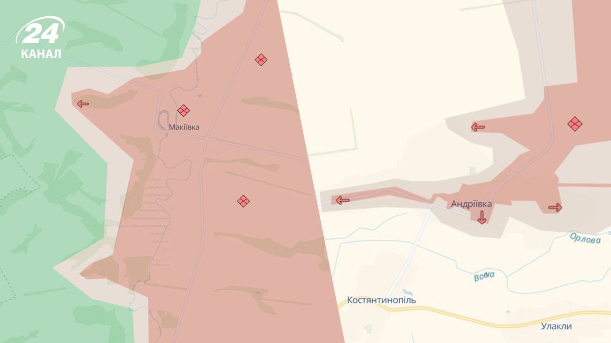 Карта фронта Deep State на 12 февраля - есть 6 продвижений россиян - новости Украины - 24 Канал Карта фронта Deep State на 12 февраля - есть 6 продвижений россиян - новости Украины - 24 Канал