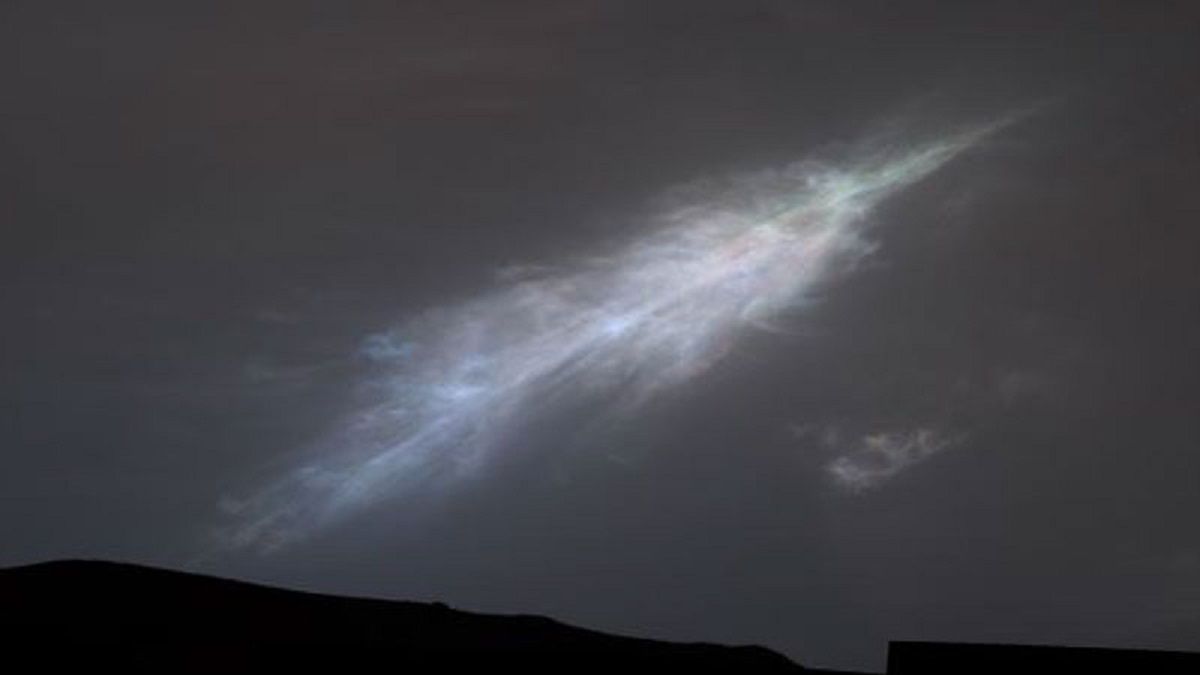 Клольорові хмари на Марсі Клольорові хмари на Марсі