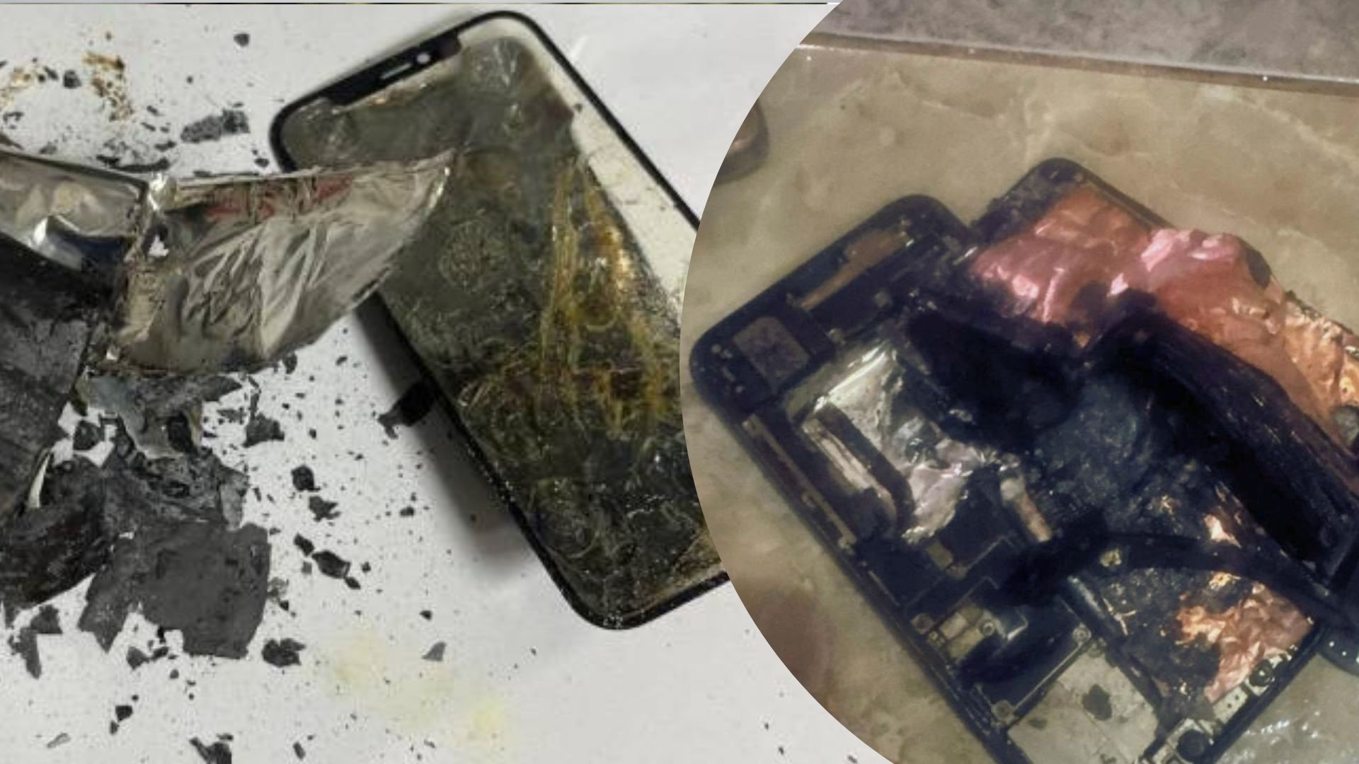 Взрыв телефона Взрыв телефона