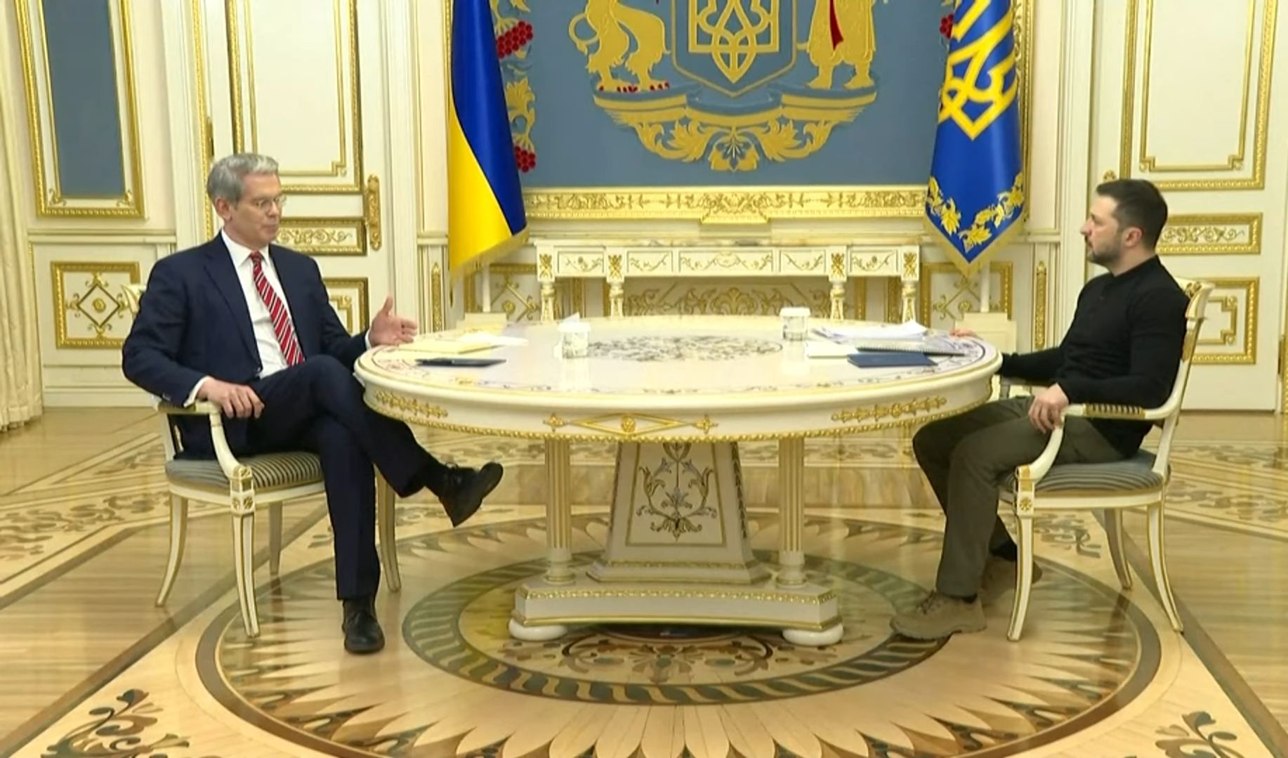 Бессент зустрівся із Зеленським Бессент зустрівся із Зеленським