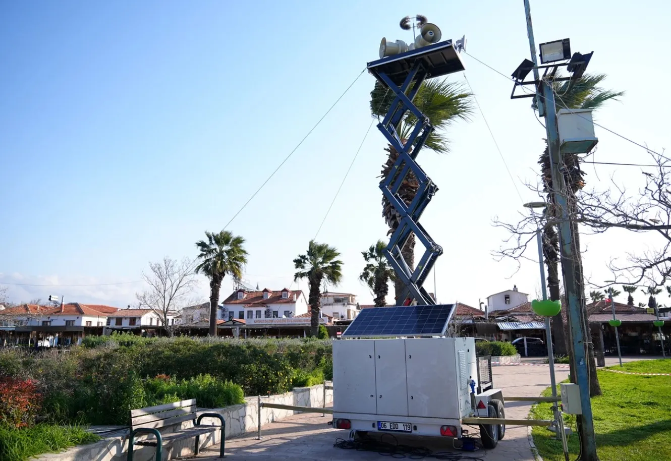 Мобільна сирена в Туреччині Мобільна сирена в Туреччині
