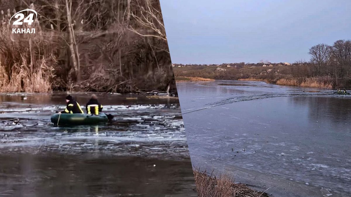 На Херсонщині діти провалилися під кригу На Херсонщині діти провалилися під кригу