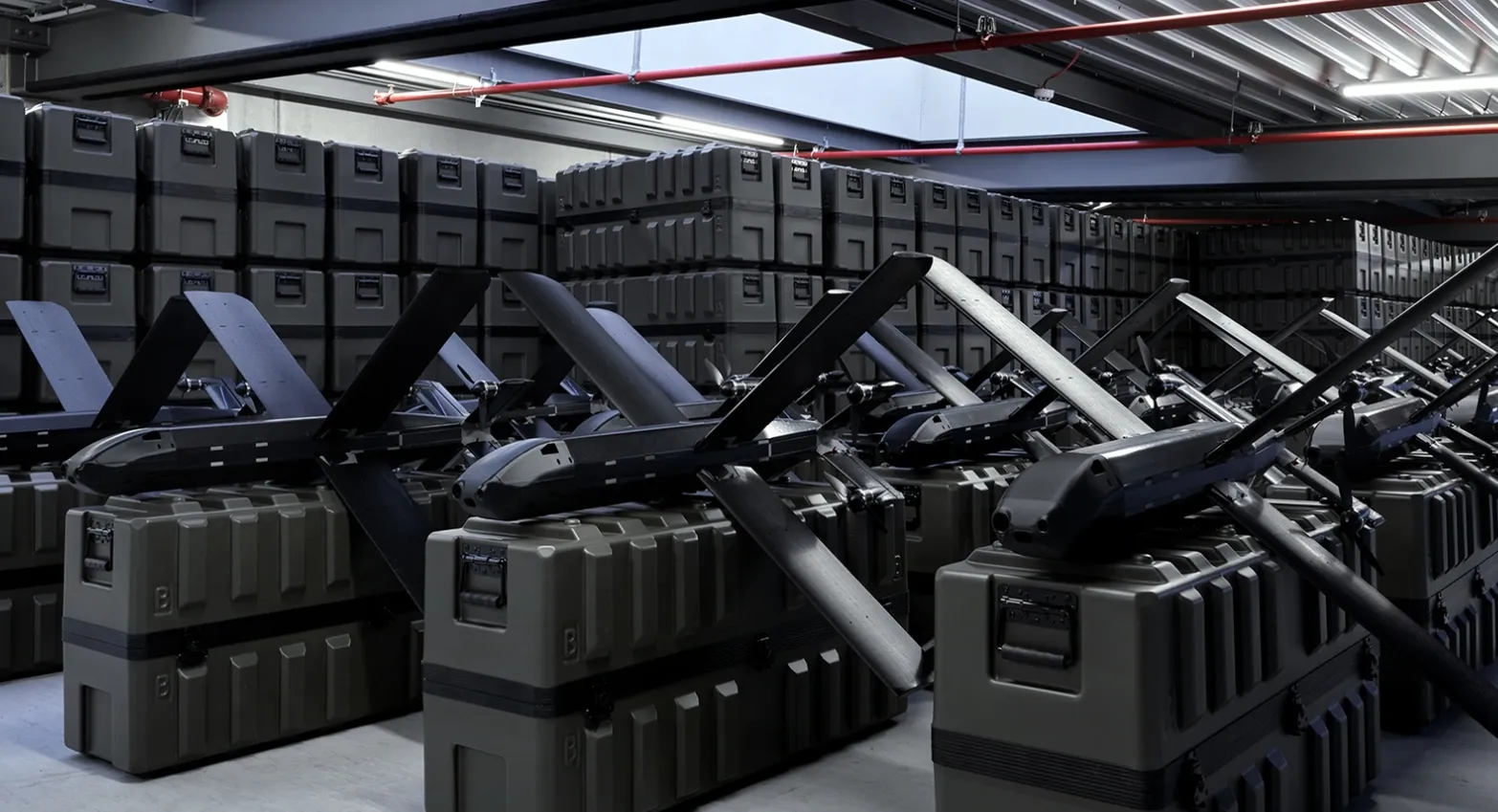 Безпілотники Helsing на фабриці Безпілотники Helsing на фабриці