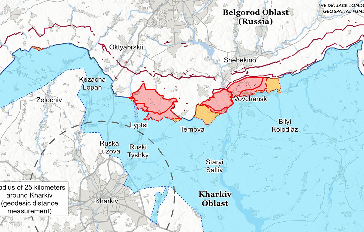 Карта фронта от ISW 13 февраля - оккупировано ли Водяное Второе - новости Украины - 24 Канал