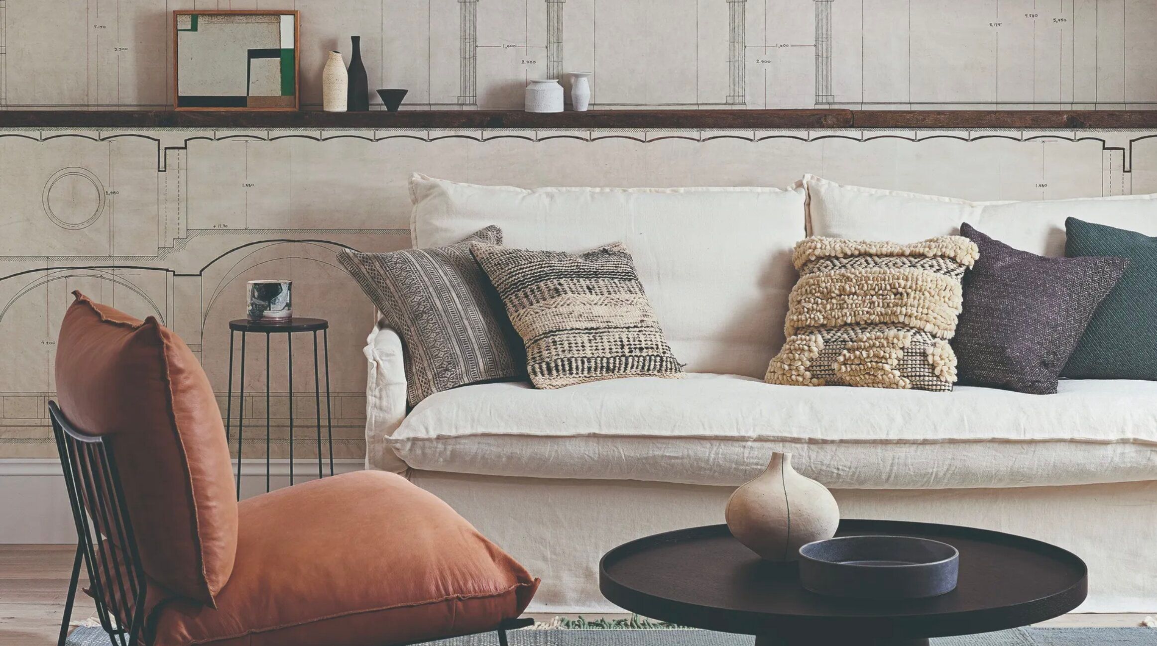 Диван для маленькой гостиной - какой цвет лучше всего подойдет Диван для маленькой гостиной - какой цвет лучше всего подойдет