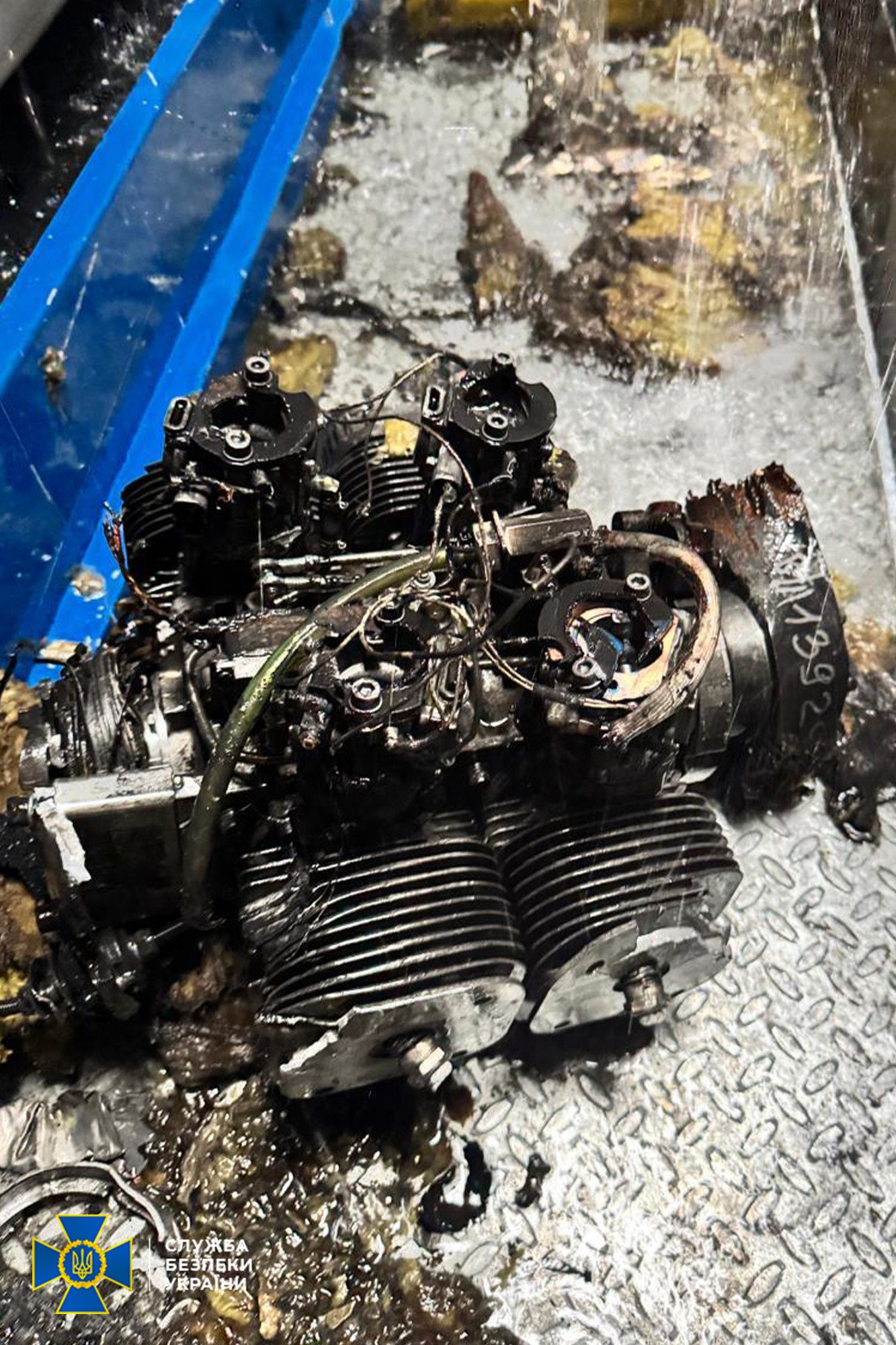 Российский Шахед попал в саркофаг ЧАЭС