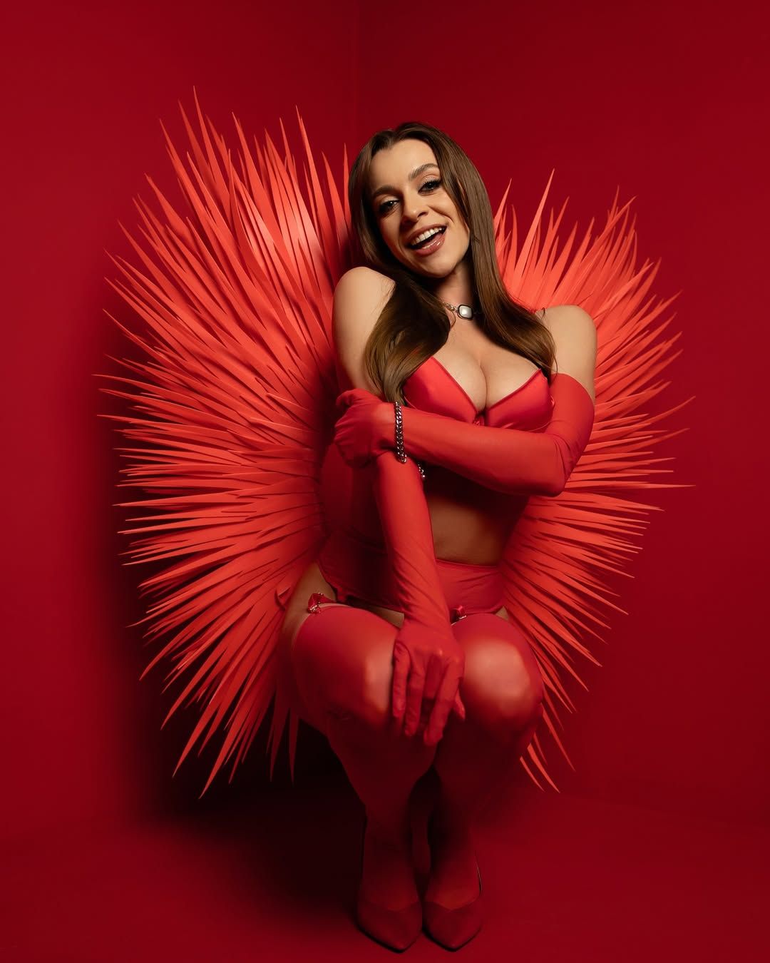 Джозефіна Джексон знялась у фотосесії до Дня Валентина 14 лютого