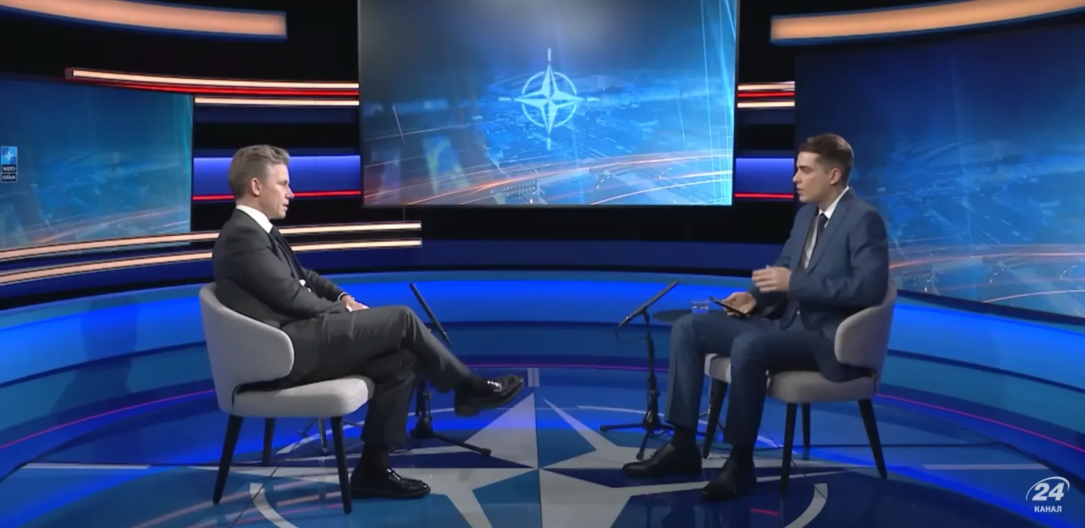 Интервью с министром обороны Швеции Интервью с министром обороны Швеции