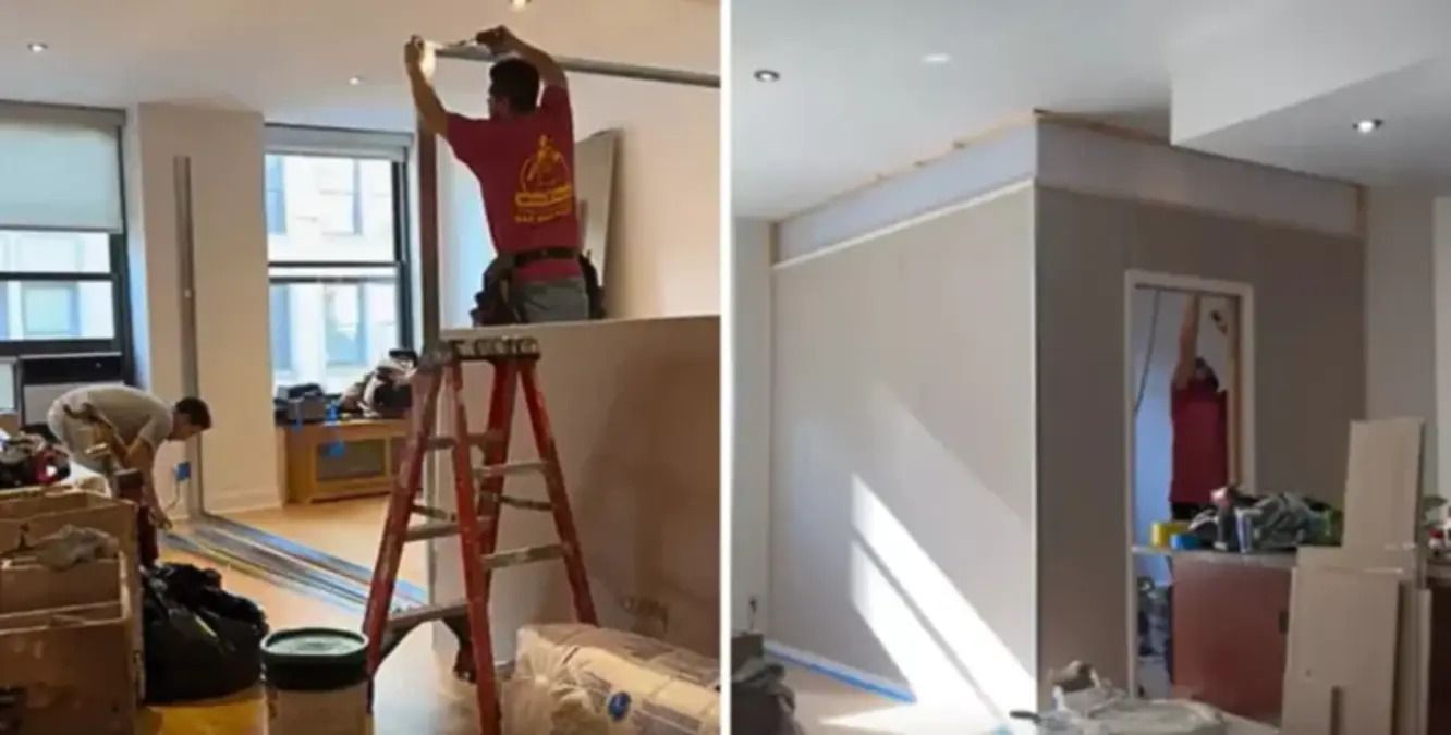 Супруги расширили свое крошечное жилье, сделав там новую комнату - Недвижимость