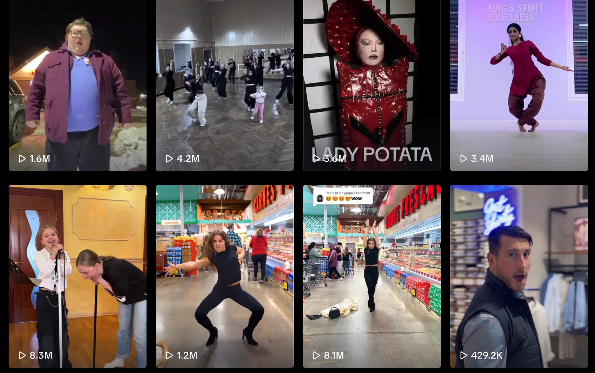 Леди Гага сделала репост видео Елены Украинец Леди Гага сделала репост видео Елены Украинец