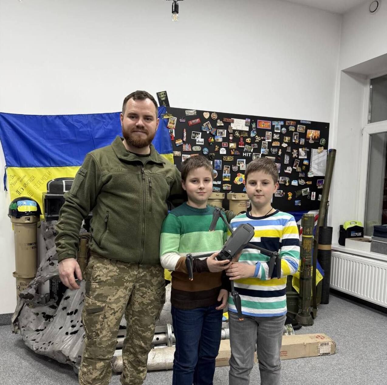 Помощь ВСУ - школьник Роман Терлич отдал на ВСУ 50 тысяч гривен