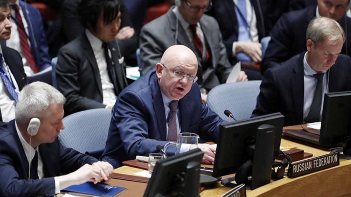 Небензня сказав, що Україна має поступитися Росії ще частиною своїх територій Небензня сказав, що Україна має поступитися Росії ще частиною своїх територій