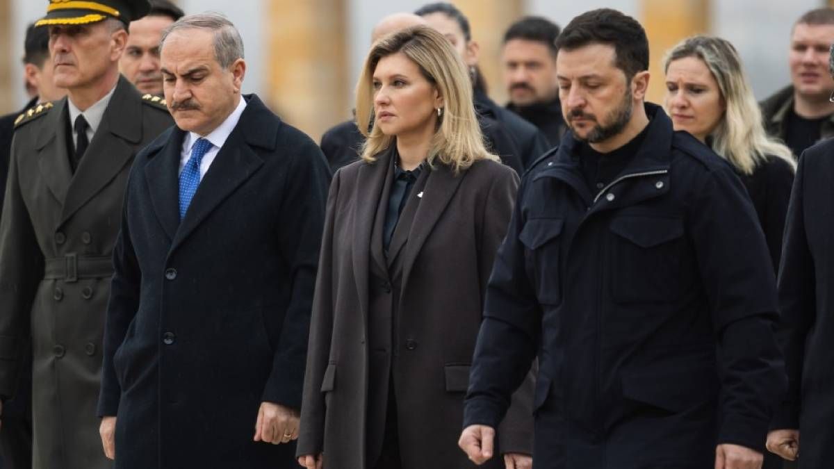 Зеленский высказался по поводу оккупированных территорий во время визита в Анкару Зеленский высказался по поводу оккупированных территорий во время визита в Анкару