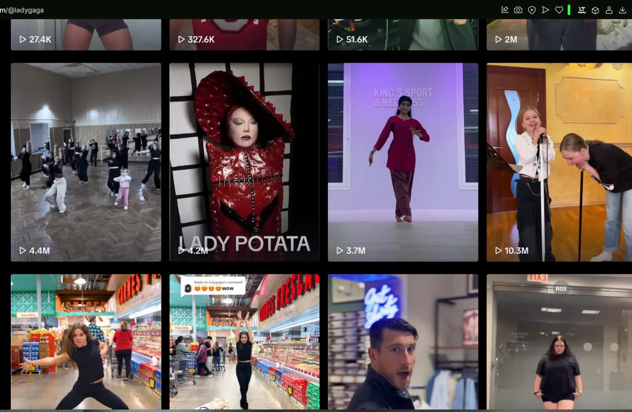 Леди Гага сделала репост видео украинской преподавательницы Леди Гага сделала репост видео украинской преподавательницы
