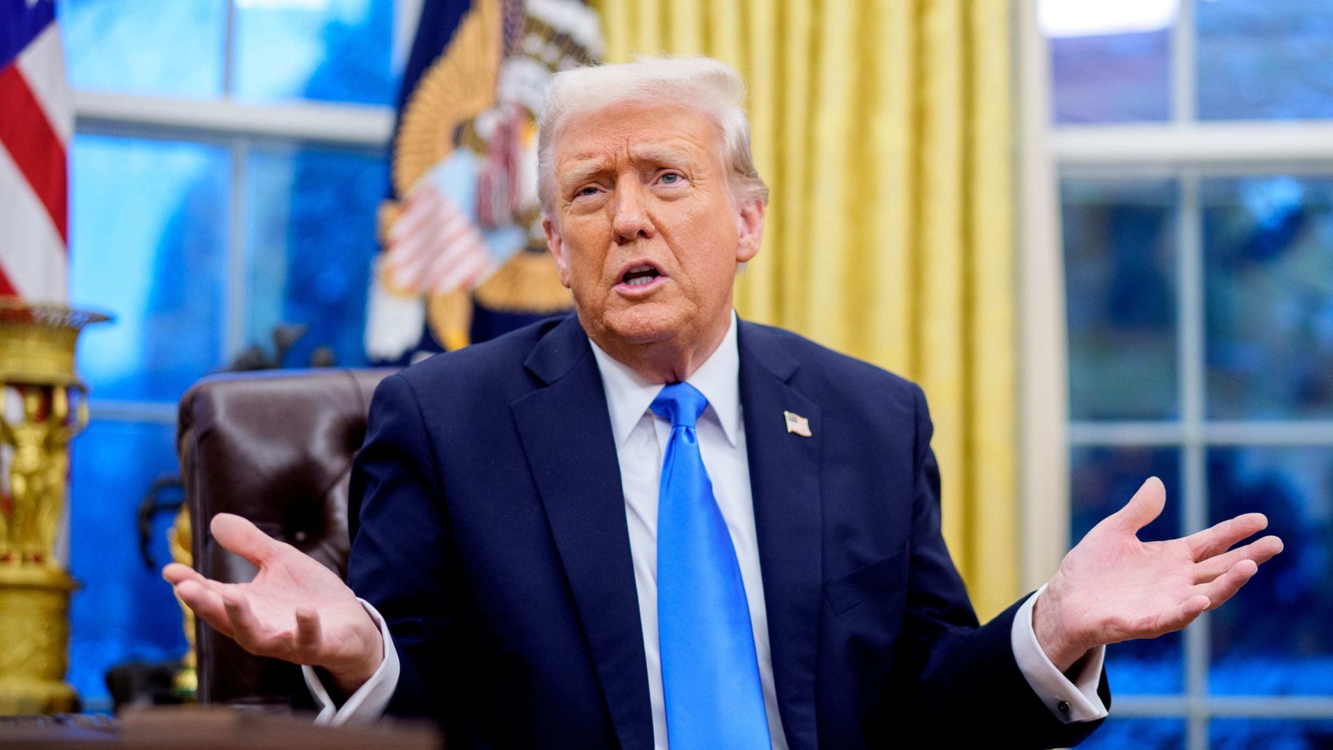 Трамп про відсутність України Трамп про відсутність України