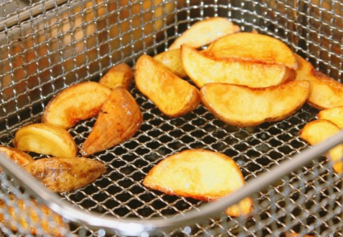 Как жарить картофель без масла Как жарить картофель без масла