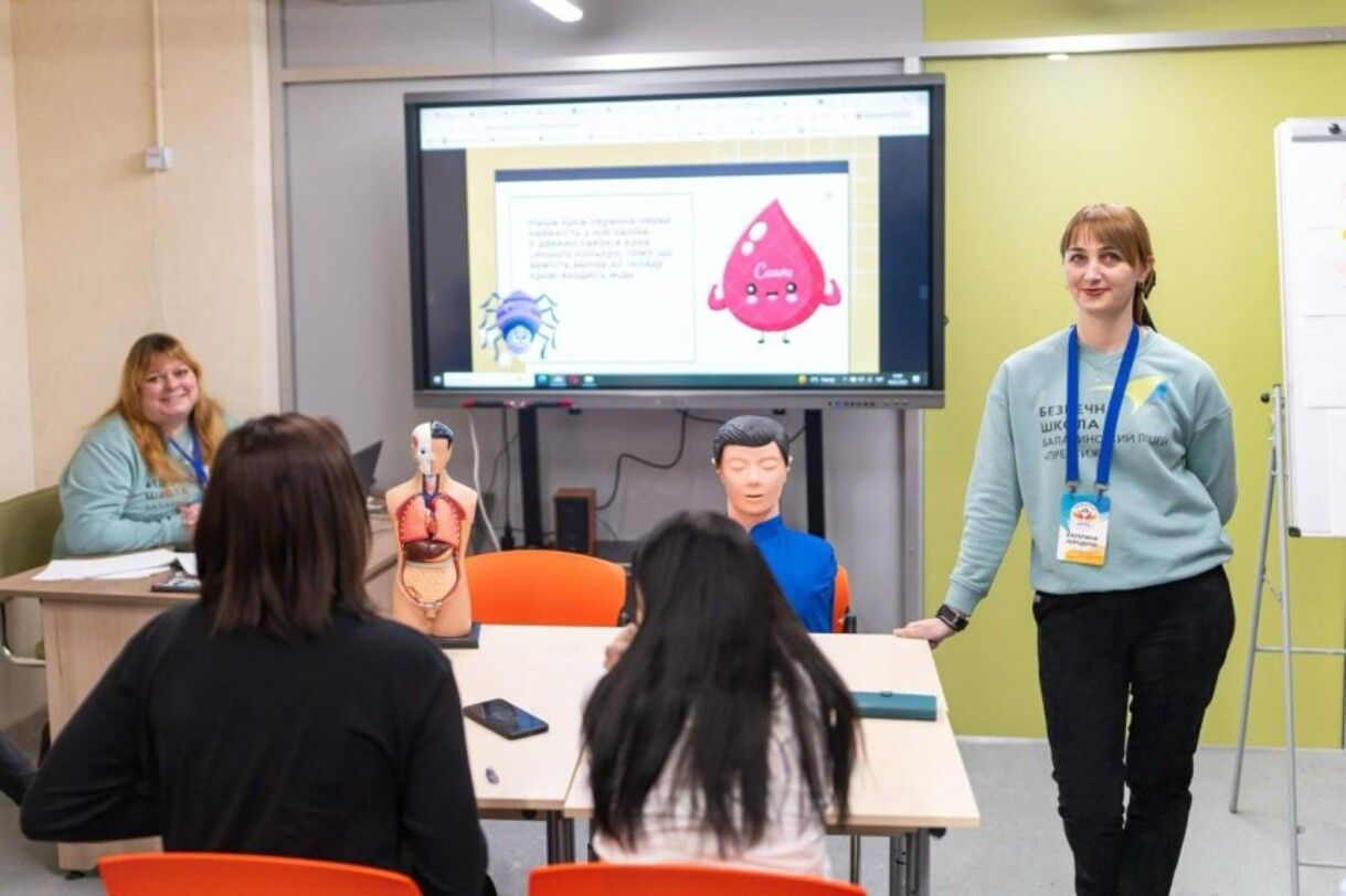 Подземные школы в Украине - в Запорожье открыли еще одну школу под землей Подземные школы в Украине - в Запорожье открыли еще одну школу под землей