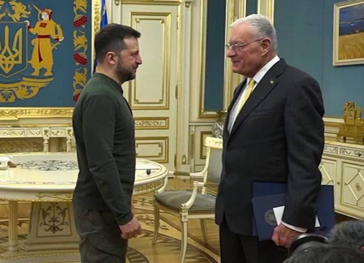 Пресс-конференцию Келлога и Зеленского отменили: в чем причина - 24 Канал Пресс-конференцию Келлога и Зеленского отменили: в чем причина - 24 Канал