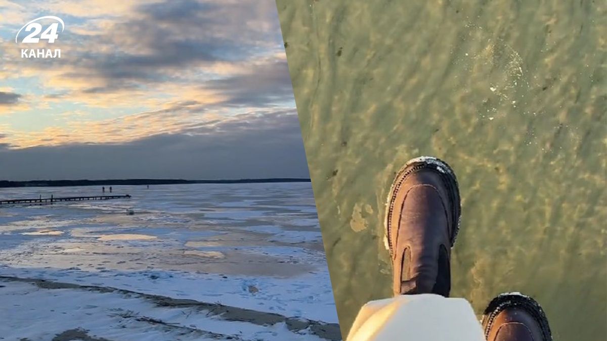 Озеро світязь замерзло – як виглядає водойма у кризі Озеро світязь замерзло – як виглядає водойма у кризі