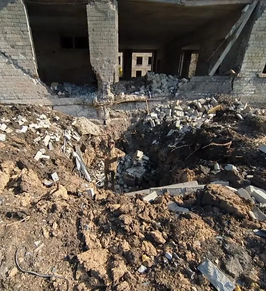 Последствия российского обстрела Последствия российского обстрела