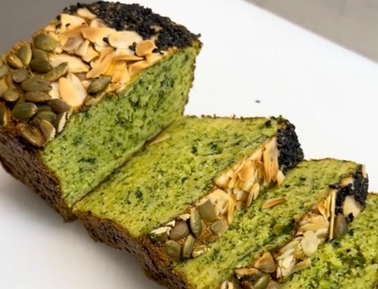 Хлеб из брокколи без муки Хлеб из брокколи без муки