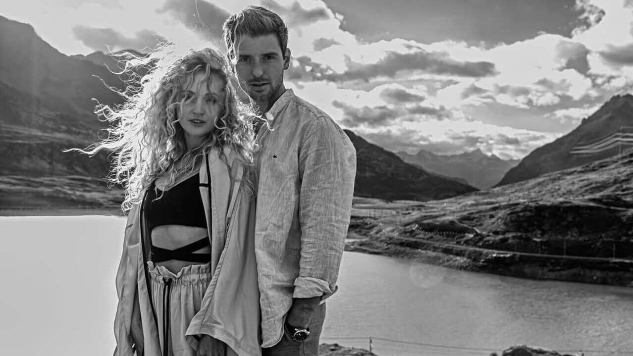 Павло Текучев з дружиною Павло Текучев з дружиною