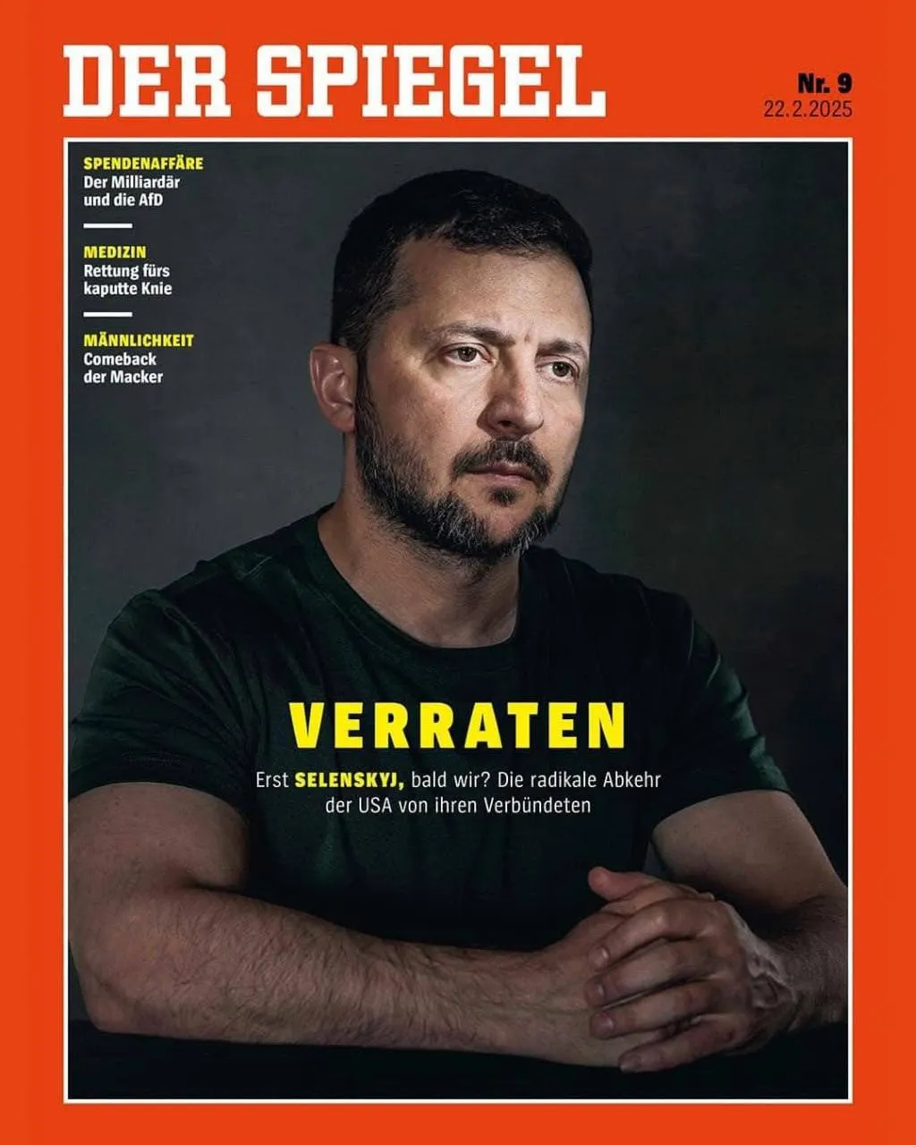 Der Spiegel помістив на обкладинку Зеленського