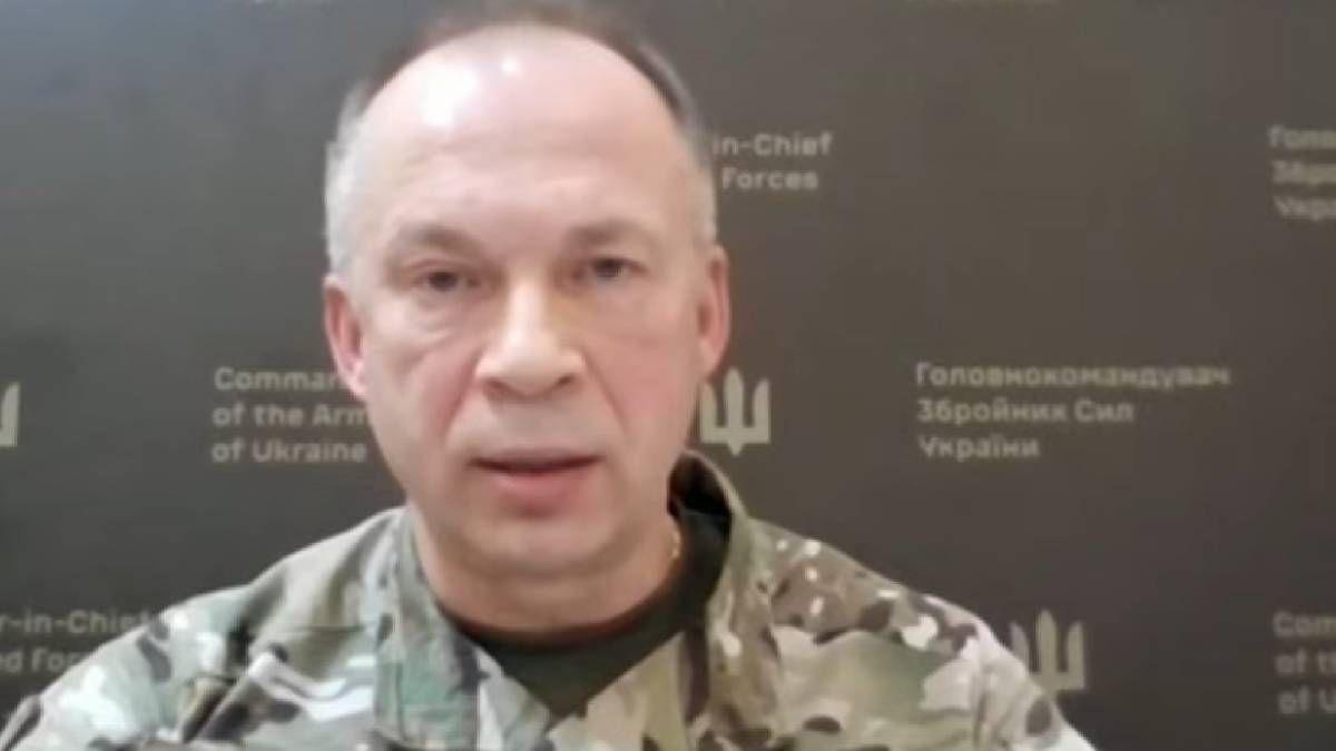 Сырский высказался относительно военной помощи Украине Сырский высказался относительно военной помощи Украине