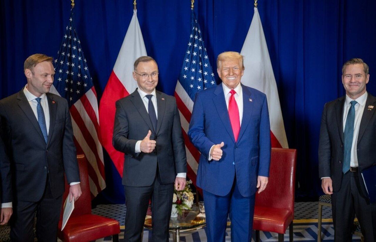 Встреча Трампа и Дуды