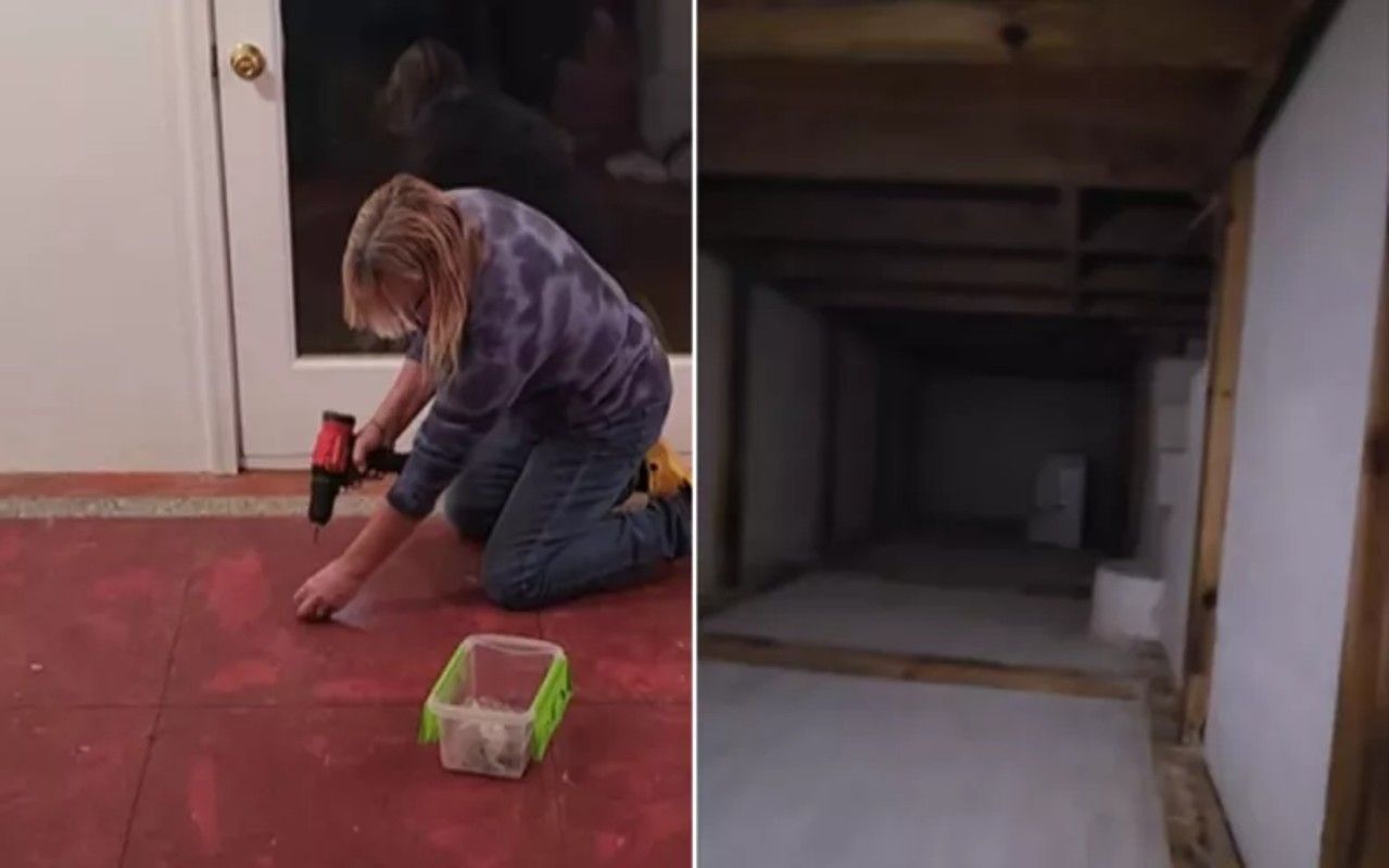 Семья не ожидала найти бассейн внутри