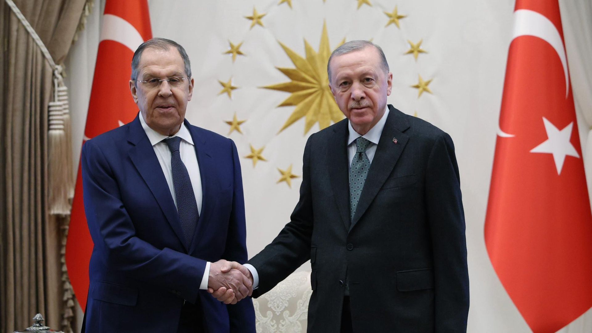 Эрдоган и Лавров Эрдоган и Лавров