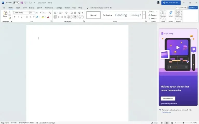Реклама в Microsoft Word Реклама в Microsoft Word