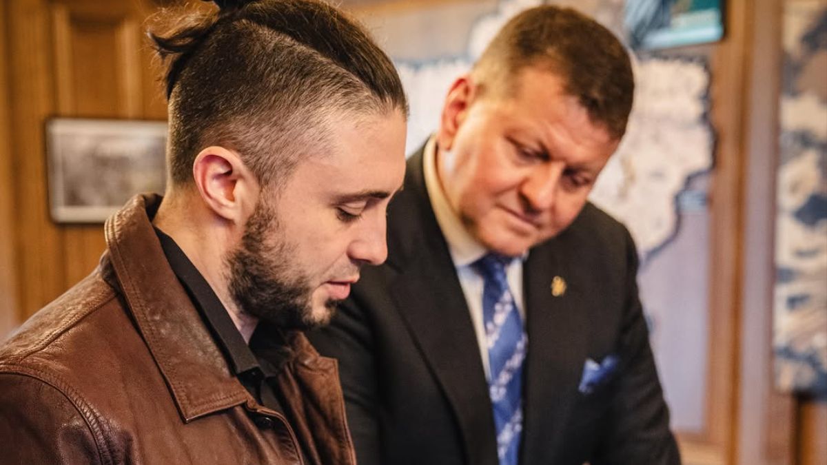 Тарас Тополь и Валерий Залужный Тарас Тополь и Валерий Залужный