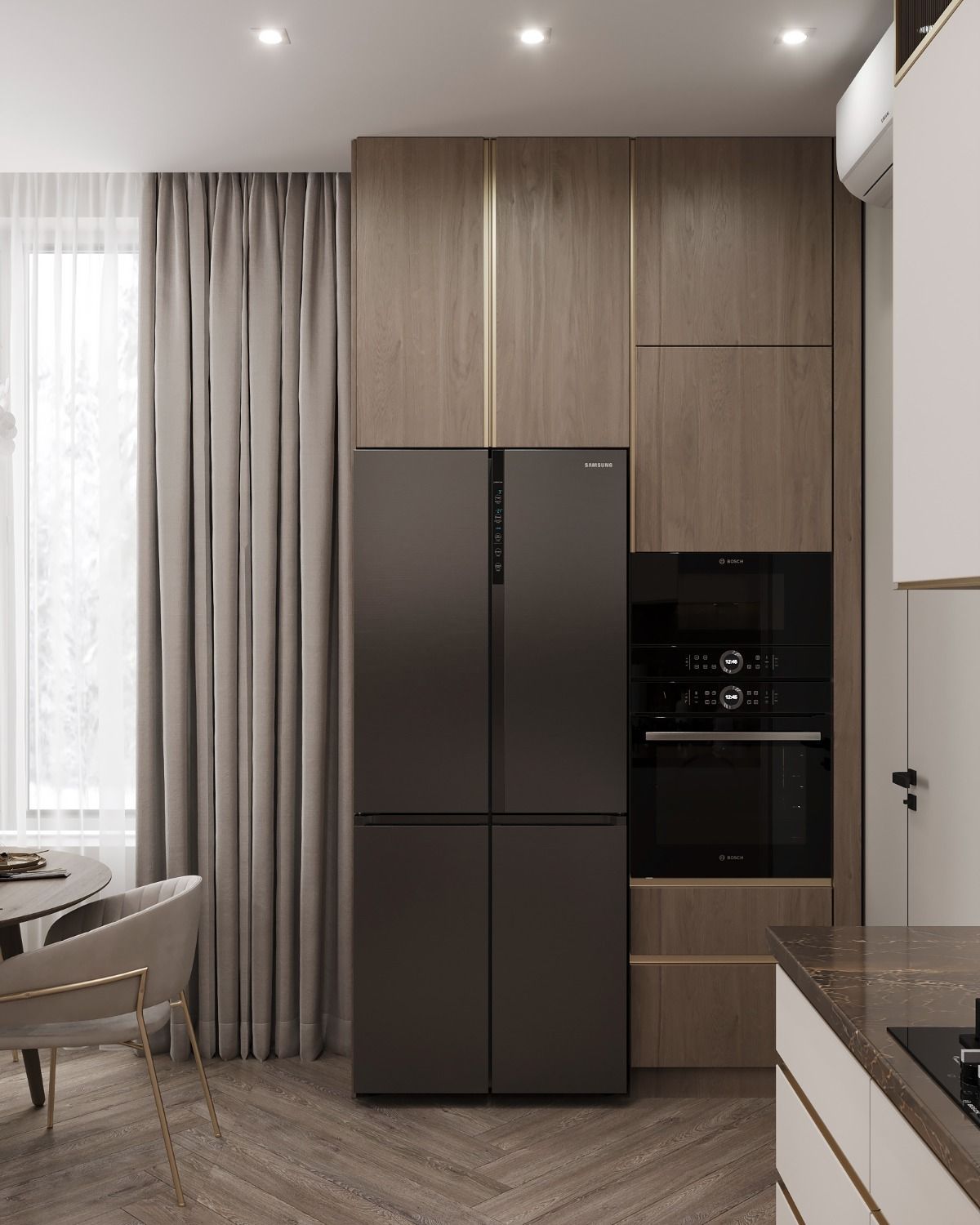 Где поставить холодильник, если на кухне нет места Где поставить холодильник, если на кухне нет места