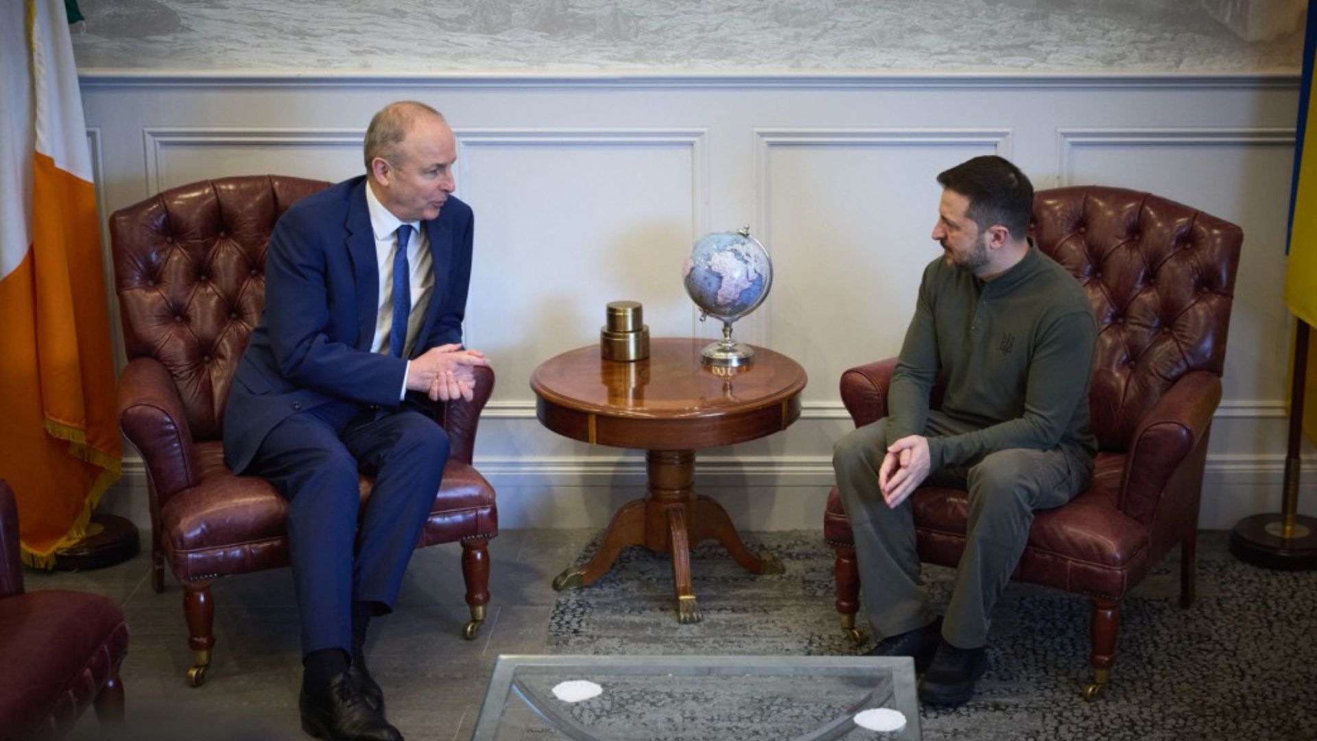 Президент Украины и премьер Ирландии Президент Украины и премьер Ирландии