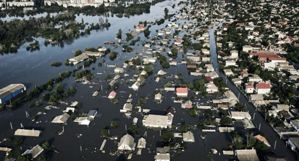 Россия проигнорировала эвакуацию после подрыва ГЭС Россия проигнорировала эвакуацию после подрыва ГЭС