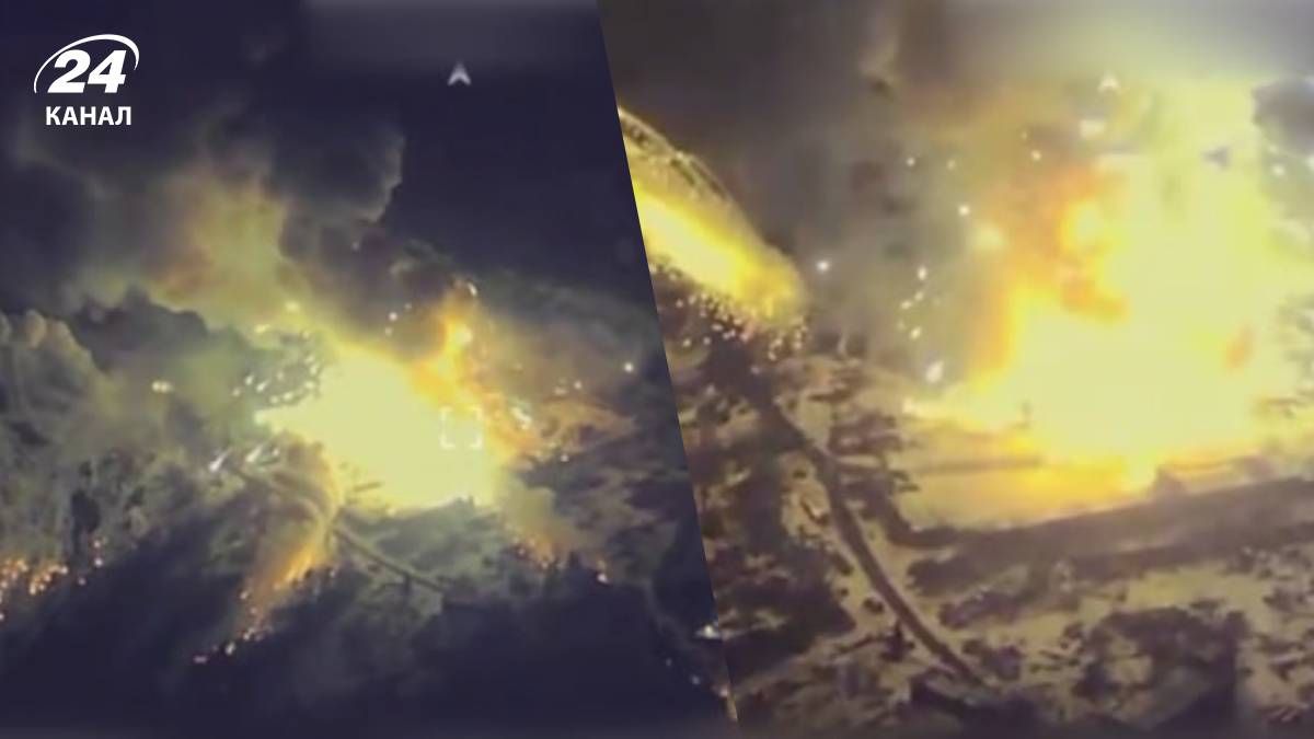 Украинские бойцы уничтожили склад хранения термобарических боеприпасов россиян - 24 Канал Украинские бойцы уничтожили склад хранения термобарических боеприпасов россиян - 24 Канал