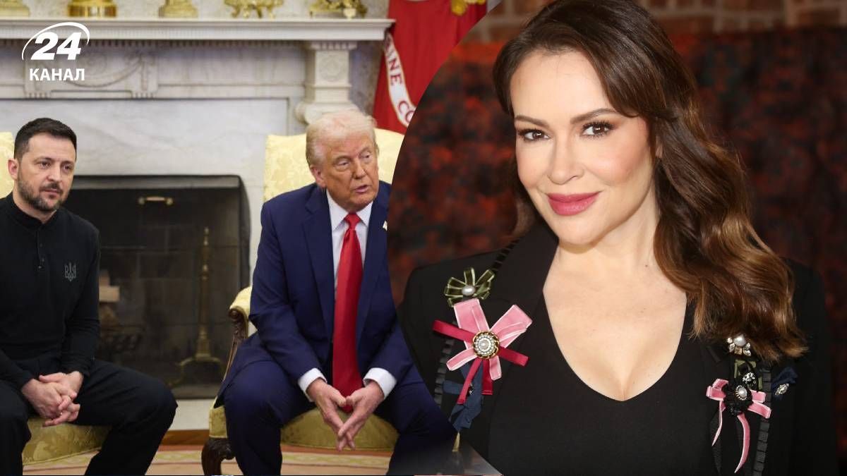 Алисса Милано поддержала Украину