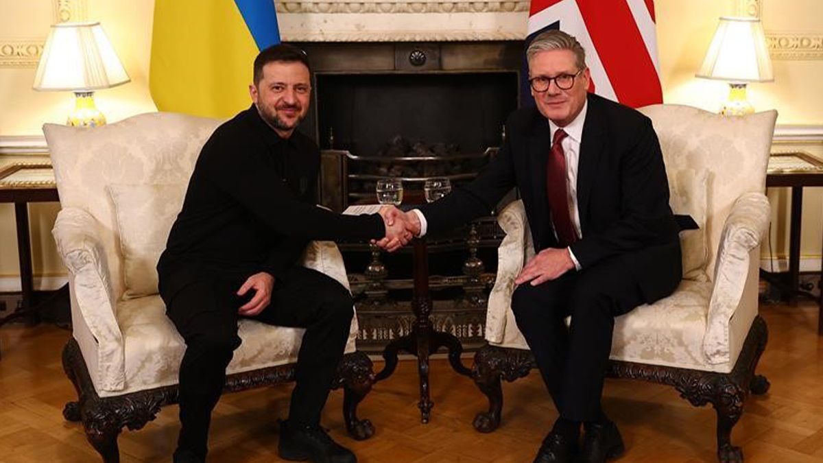 Какой сигнал дал Стармер Белому дому, когда встречал Зеленского