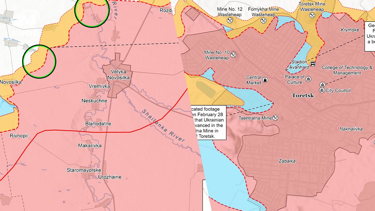 Ситуация на фронте 2 марта от ISW