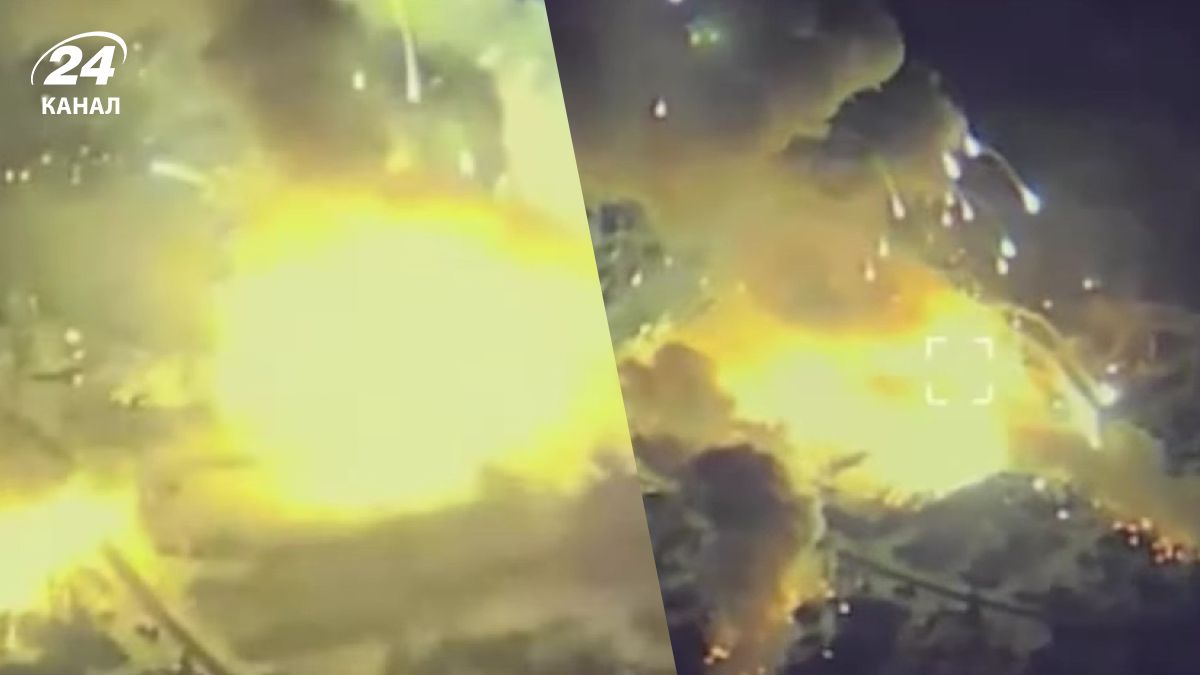 Як ЗСУ знищили склад росіян у Селидовому Як ЗСУ знищили склад росіян у Селидовому