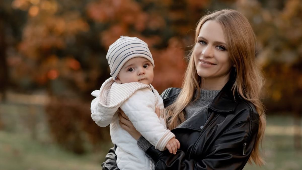 Юлія Бакуменко з сином Юлія Бакуменко з сином