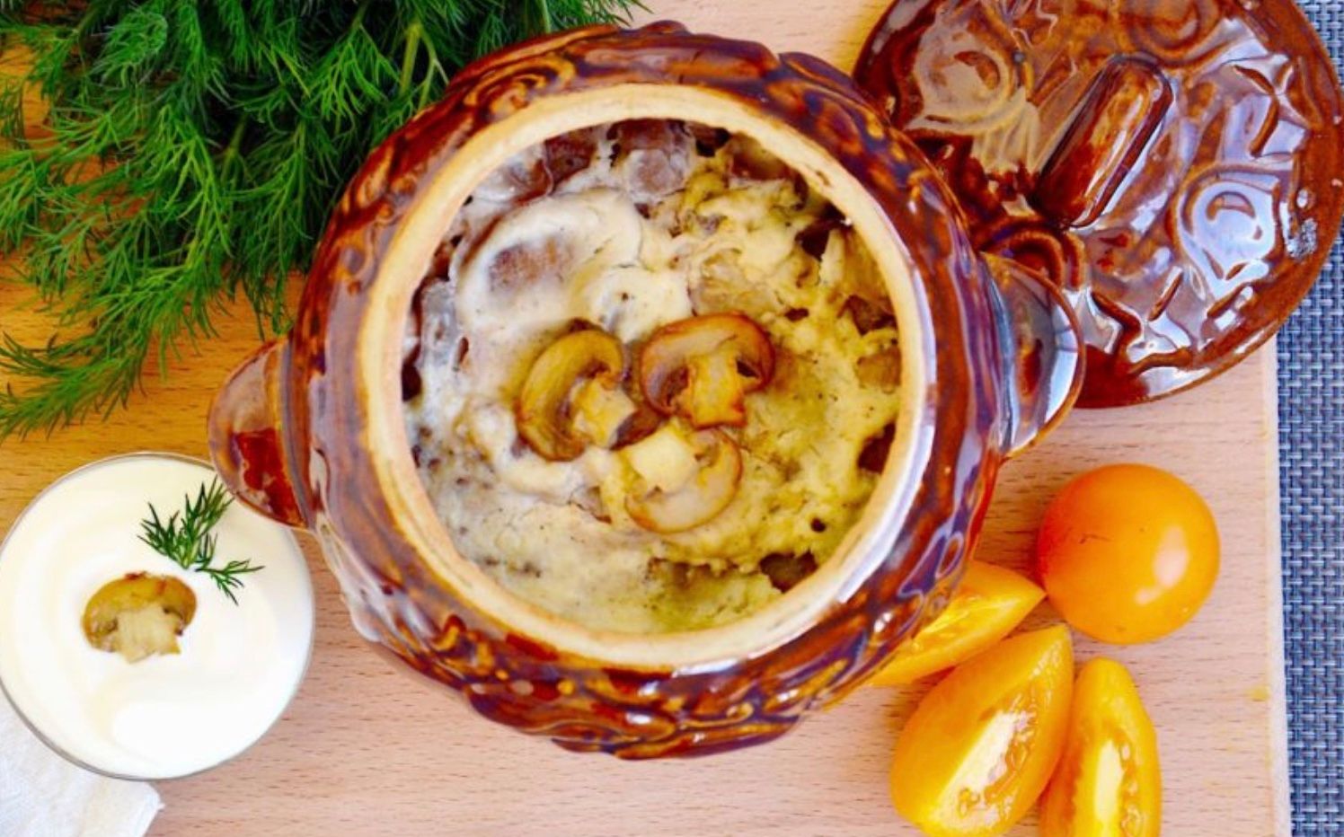 Деруны с грибами в духовке Деруны с грибами в духовке