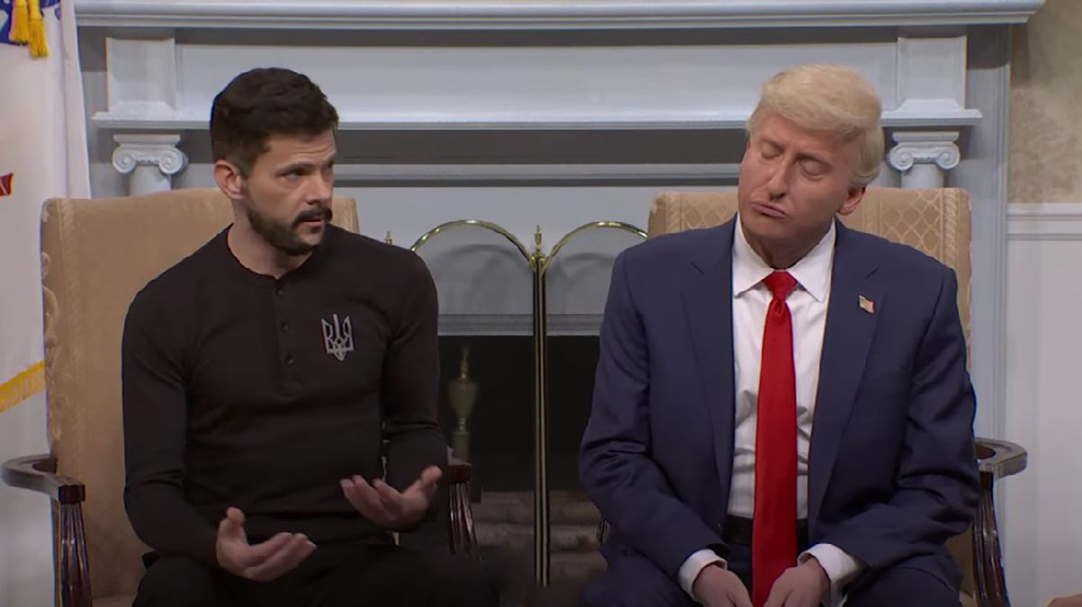 Встреча Зеленского и Трампа - американские комики сделали пародию