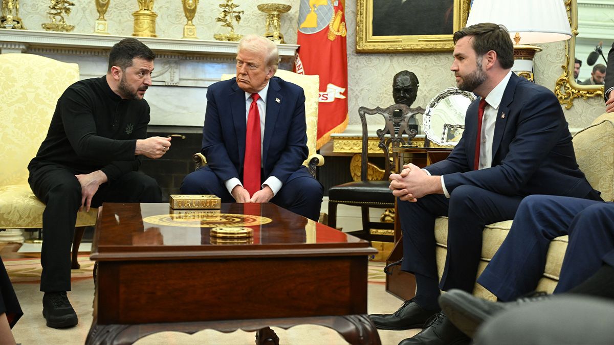 Зустріч у Білому домі 28 лютого - як Трамп та Венс психологічно тиснули на Зеленського - 24 Канал Зустріч у Білому домі 28 лютого - як Трамп та Венс психологічно тиснули на Зеленського - 24 Канал