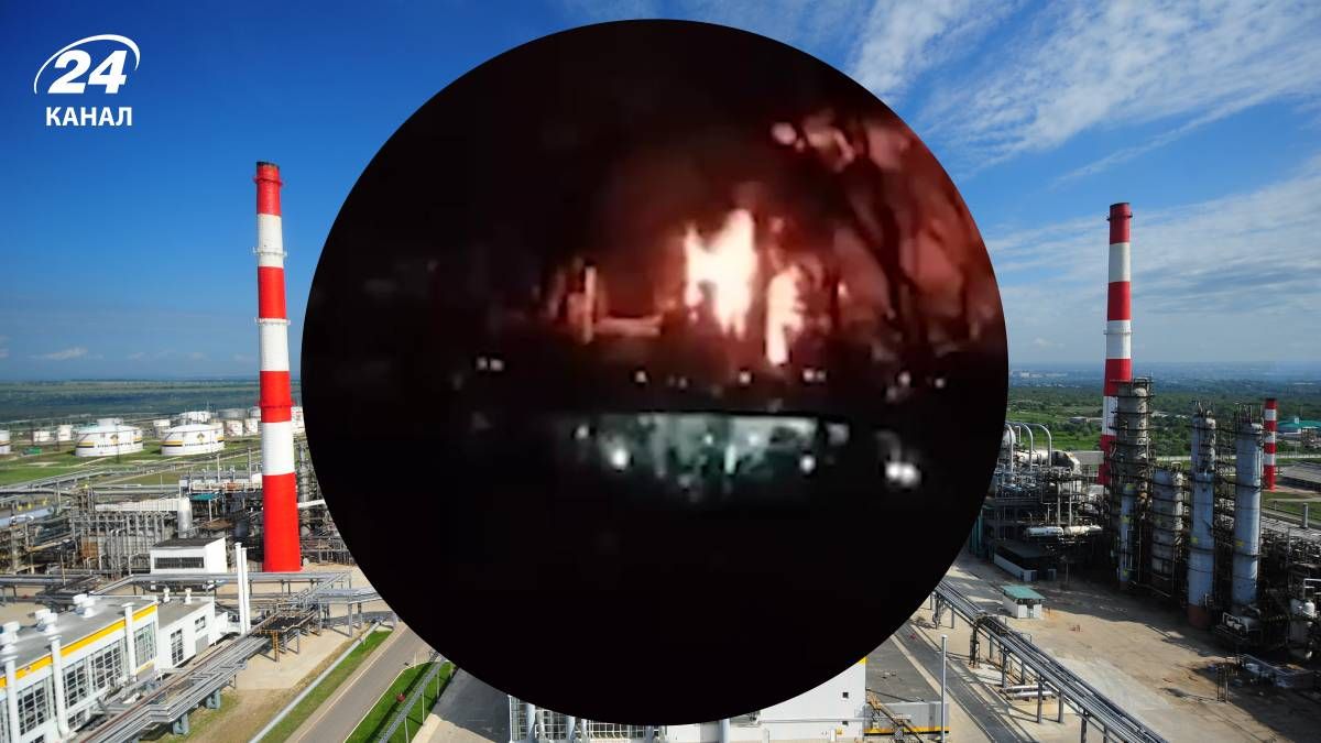 Дроны атаковали Сызранский НПЗ, там вспыхнул пожар: объект важен для оккупантов - 24 Канал Дроны атаковали Сызранский НПЗ, там вспыхнул пожар: объект важен для оккупантов - 24 Канал