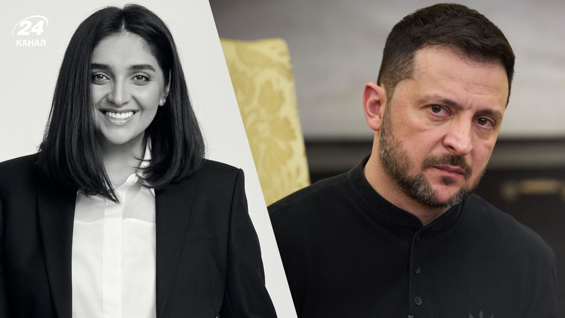 Ельвіра Гасанова і Володимир Зеленський Ельвіра Гасанова і Володимир Зеленський