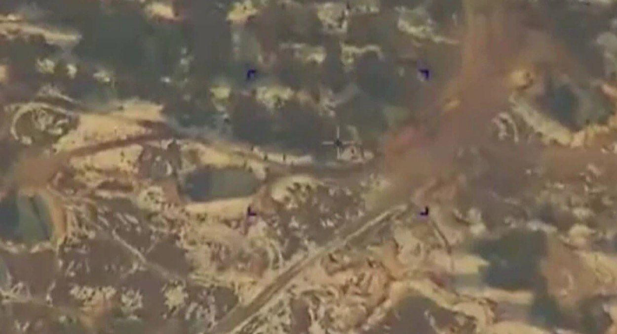 Удар по полігону 